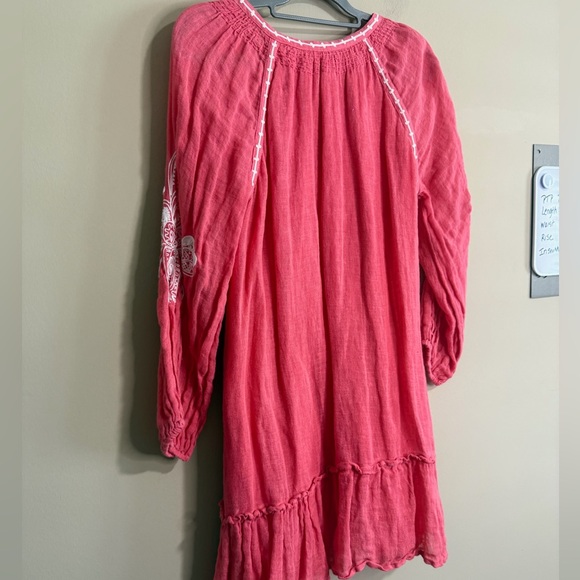 Tommy Bahama Linen Gauze Tunic Swim Cover-up Dress - Picture 12 of 14